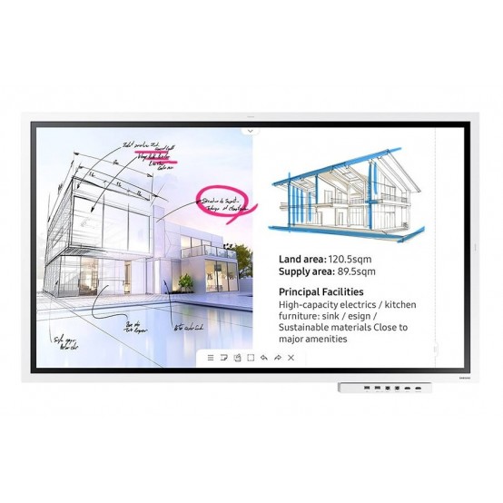 Monitor LCD Samsung Flip2 WM55R-W LH55WMRWBGCXEN