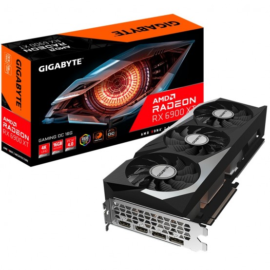 Placa video GigaByte Radeon RX 6900 XT GAMING OC 16G GV-R69XTGAMING OC-16GD