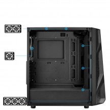 Carcasa Aerocool Air Hawk AIRHAWK-G-BK-V1