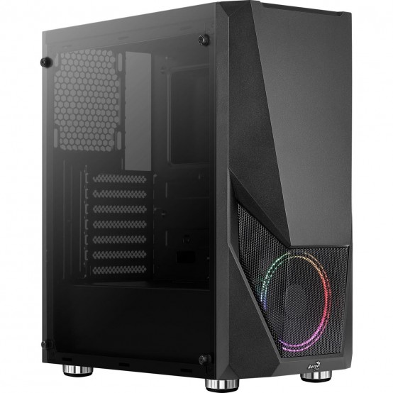 Carcasa Aerocool Zauron ZAURON-SATURN-FRGB-G-BK-V1