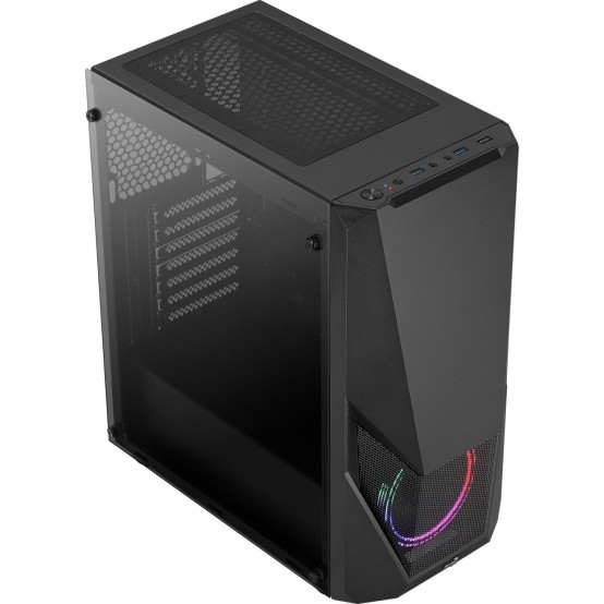Carcasa Aerocool Zauron ZAURON-SATURN-FRGB-G-BK-V1