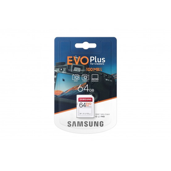 Card memorie Samsung EVO Plus MB-SC64H/EU