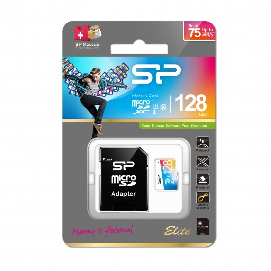 Card memorie Silicon Power Elite SP128GBSTXBU1V20SP