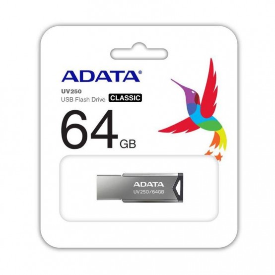 Memorie flash USB A-Data UV250 AUV250-64G-RBK