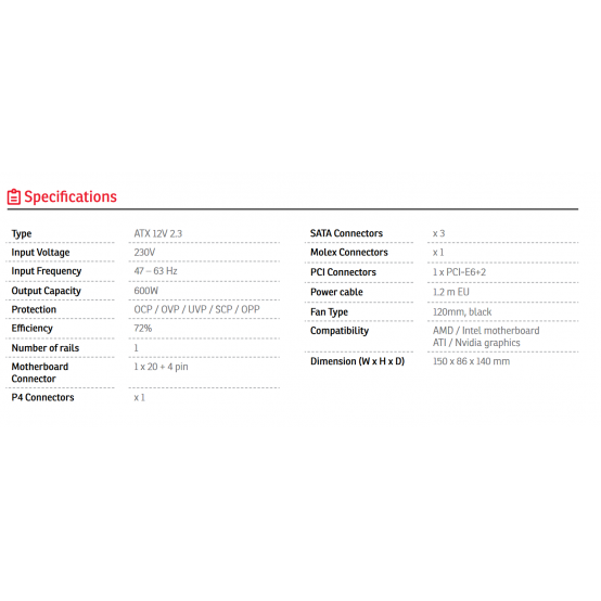 Sursa RPC 60020LA PSAT0060020LACO01A