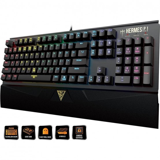 Tastatura Gamdias Hermes P1 HERMES-P1-BK