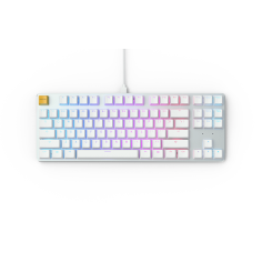 Tastatura Glorious PC Gaming Race TKL White Ice Edition GLO-GMMK-TKL-BRN-W