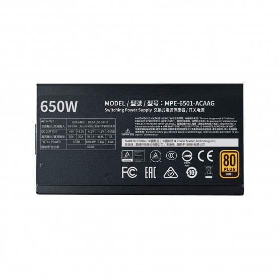 Sursa Cooler Master MWE Gold 650 V2 MPE-6501-AFAAG-EU
