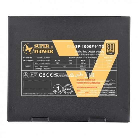 Sursa Super Flower Leadex V Gold PRO 1000W SF-1000F14TG-V2