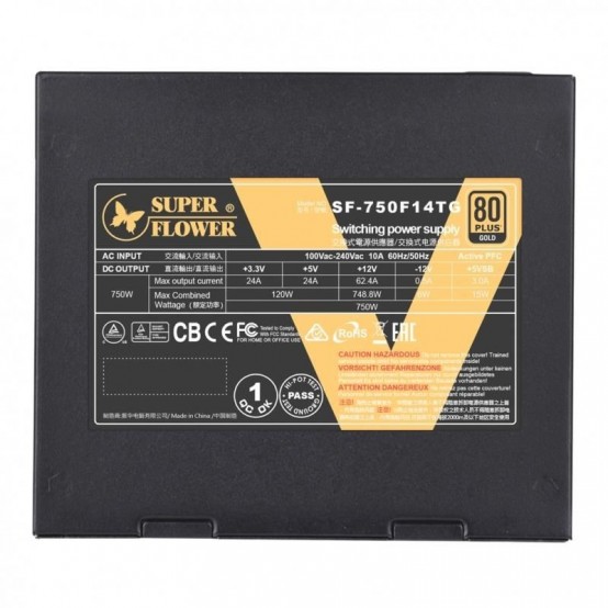 Sursa Super Flower Leadex V Gold 750W SF-750F14TG-V2