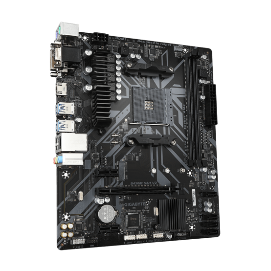 Placa de baza GigaByte GA-B450M S2H V2