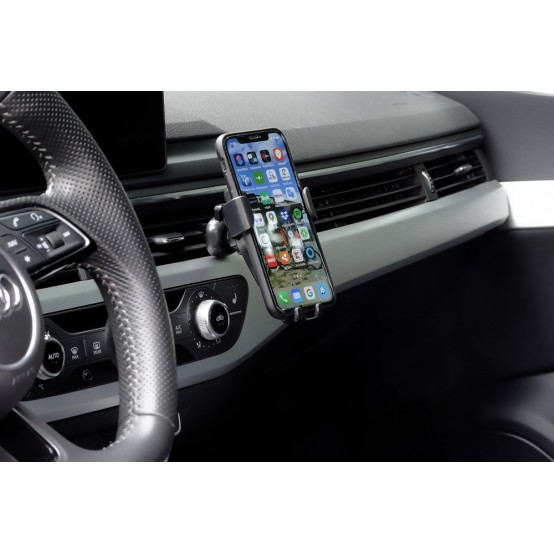 Alimentator Spacer auto si incarcator wireless pt. SmartPhone 2 in 1 SPAA-AUTOCHG-01
