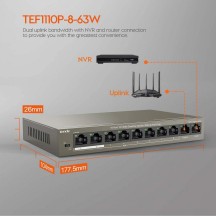 Switch Tenda TEF1110P-8-63W