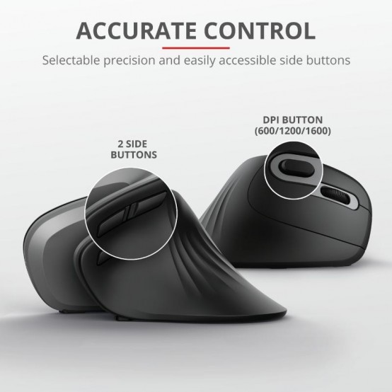 Mouse Trust Verro Ergonomic TR-23507