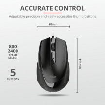 Mouse Trust Voca Comfort TR-23650
