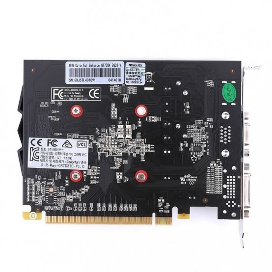 Placa video Colorful nVidia GeForce GT730K 2GD3-V GT730K 2GD3-V