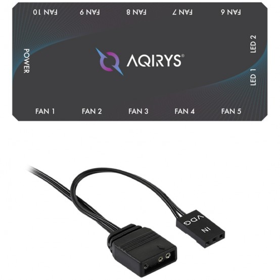 Carcasa Aqirys Saiph black