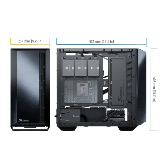 Carcasa Seasonic SYNCRO Q7 SYNCRO-Q704-DGC-750