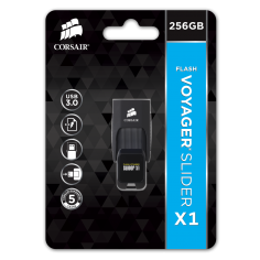 Memorie flash USB Corsair Voyager Slider X1 CMFSL3X1-256GB