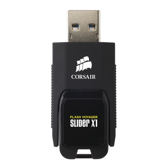 Memorie flash USB Corsair Voyager Slider X1 CMFSL3X1-256GB