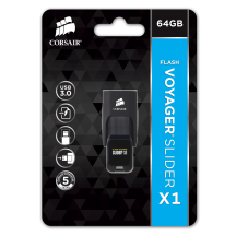 Memorie flash USB Corsair Voyager Slider X1 CMFSL3X1-64GB