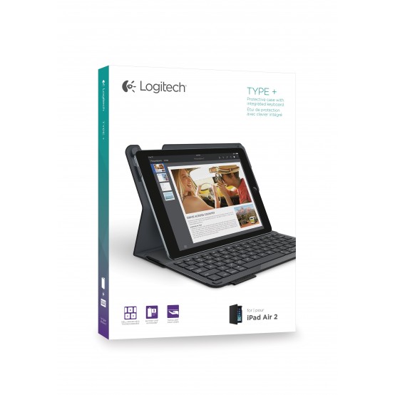 Tastatura Logitech Type+ -Keyboard-Case 920-006591