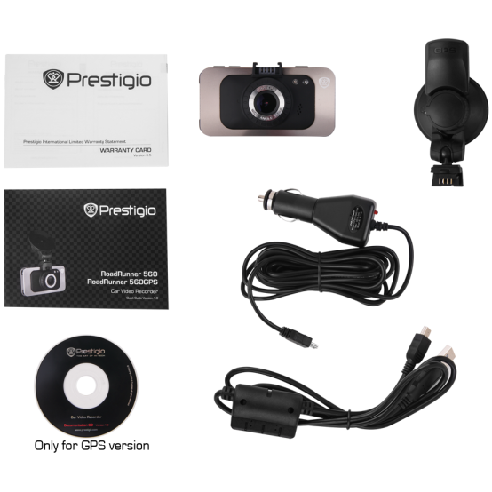 Camera de bord Prestigio RoadRunner 560GPS PCDVRR560GPS