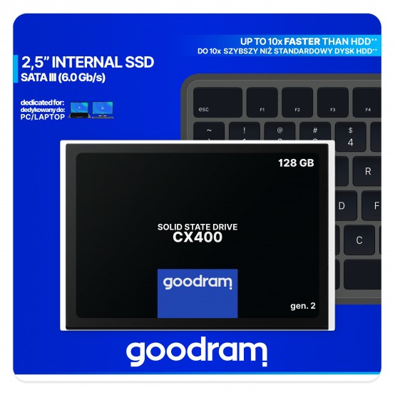 SSD GoodRAM CX400 SSDPR-CX400-128-G2 SSDPR-CX400-128-G2