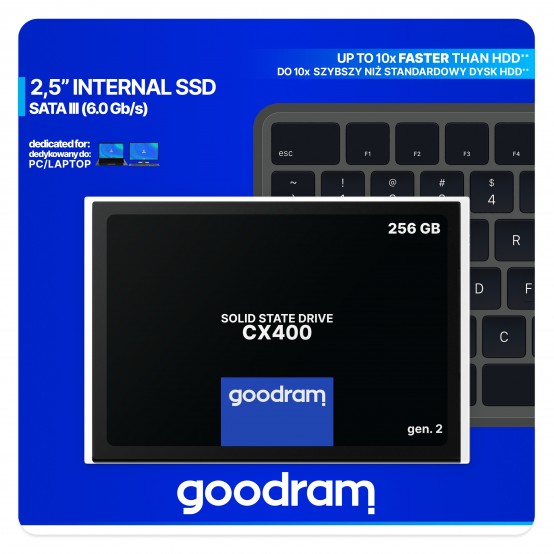 SSD GoodRAM CX400 SSDPR-CX400-256-G2 SSDPR-CX400-256-G2