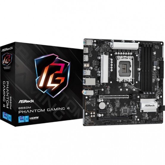 Placa de baza ASRock B660M PHANTOM 4 D4
