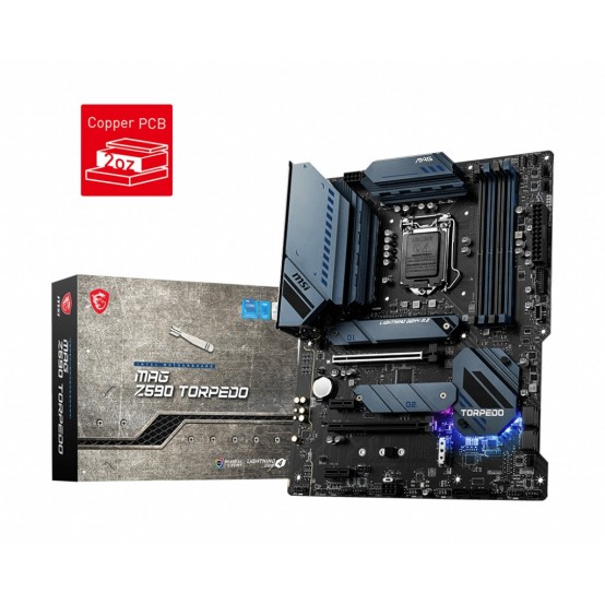 Placa de baza MSI MAG Z590 TORPEDO