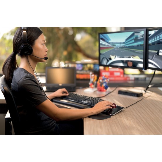 Casca Kensington USB Hi-Fi Headphones with Mic K97601WW
