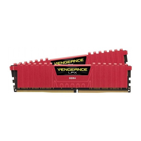 Memorie Corsair Vengeance LPX Red CMK16GX4M2A2400C1R