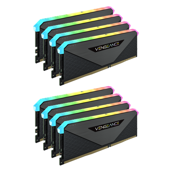 Memorie Corsair Vengeance RGB RT CMN256GX4M8Z3200C16
