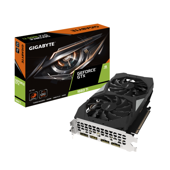 Placa video GigaByte GeForce GTX 1660 Ti OC 6G GV-N166TOC-6GD