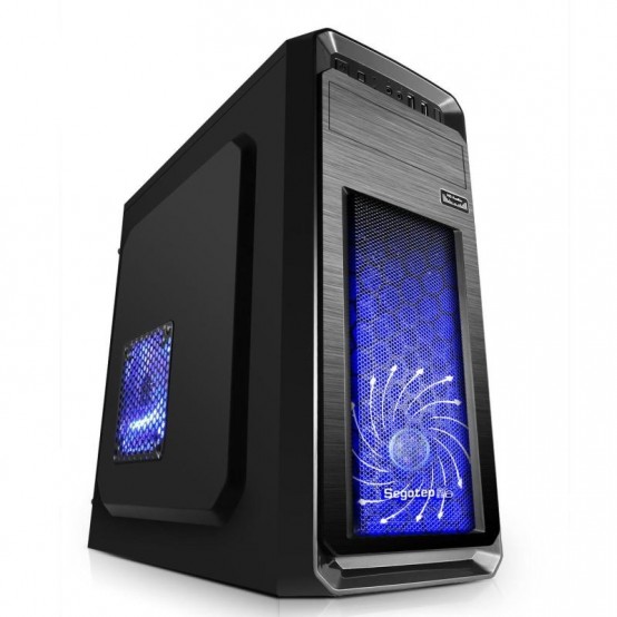 Carcasa Segotep S1 Black S1-BK-500