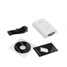 Adaptor iTec USB 2.0 Display Video Adapter Advance VGA FullHD 1920x1080 px External graphic card USB2VGA
