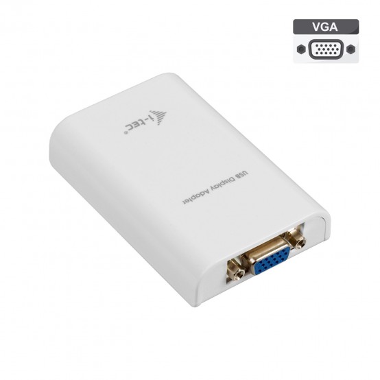 Adaptor iTec USB 2.0 Display Video Adapter Advance VGA FullHD 1920x1080 px External graphic card USB2VGA