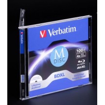 Disc Blu-ray Verbatim MDISC Lifetime Archival BDXL 100GB 4x 43834
